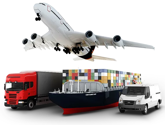 Transport lądowy, lotniczy i morski